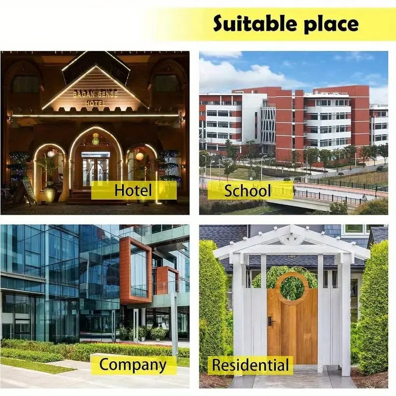 Modovo Wall Mounted Matte Black Post Box – Secure Lockable Mailbox with 2 Keys | Weatherproof Steel Letter Box